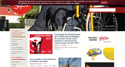 Desktop Screenshot of accesible.gijon.es