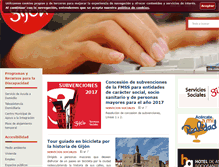 Tablet Screenshot of accesible.gijon.es