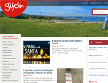 Tablet Screenshot of buscador.gijon.es
