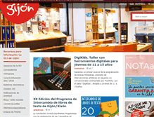 Tablet Screenshot of juventud.gijon.es