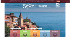 Desktop Screenshot of fr.turismo.gijon.es