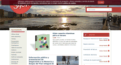 Desktop Screenshot of gijon.es